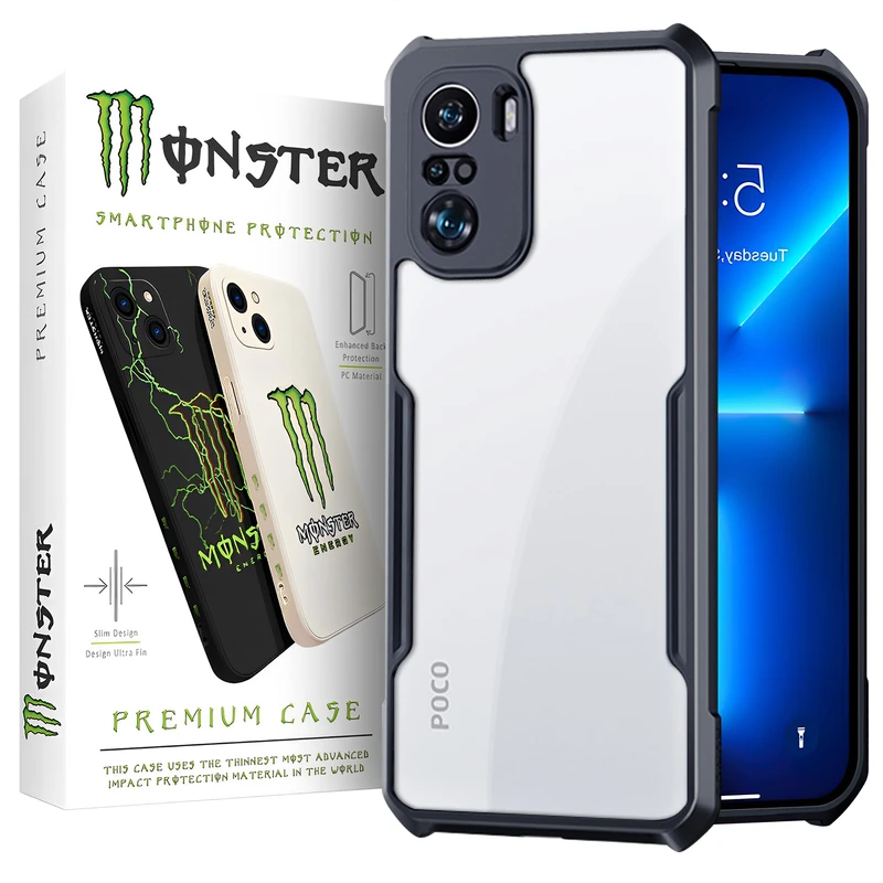 کاور مانستر مدل TNT مناسب برای گوشی موبایل شیائومی Poco F3 / Mi 11i / Redmi K40 Pro