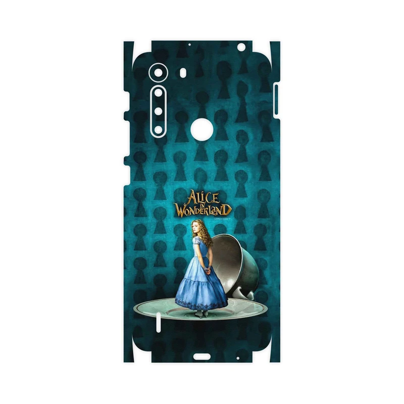برچسب پوششی ماهوت مدل Alice in Wonderland-FullSkin مناسب برای گوشی موبایل موتورولا One Fusion