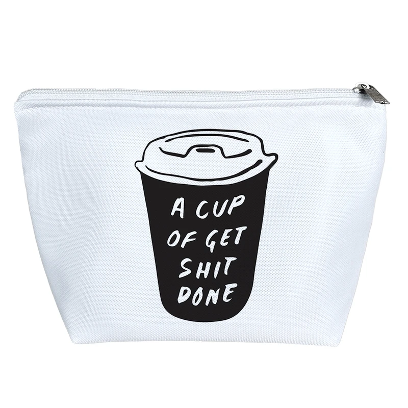 کیف لوازم آرایش دخترانه خندالو مدل کاپ کافی کد 8957