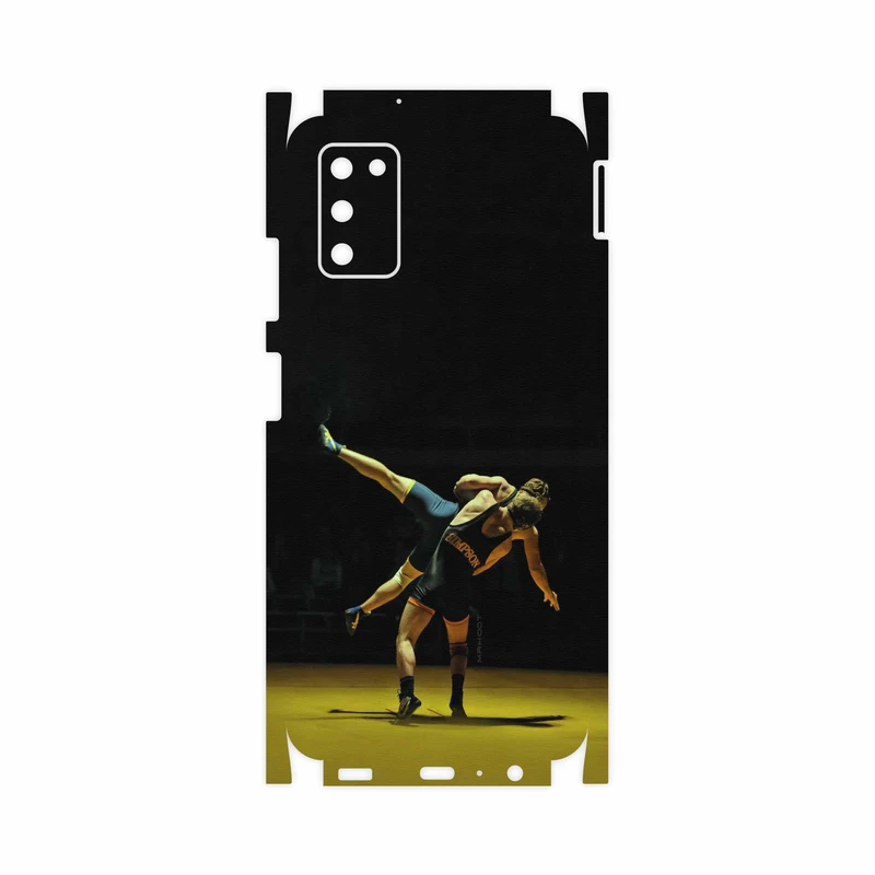 برچسب پوششی ماهوت مدل Wrestling-FullSkin مناسب برای گوشی موبایل سامسونگ Galaxy A03S