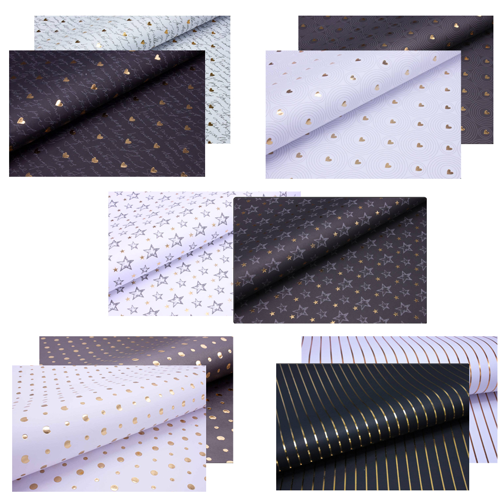 کاغذ کادو تیما مدل صحرا سایز 50*70 سانتی متر مجموعه 10 عددی