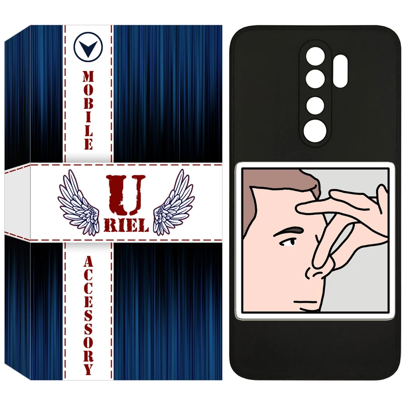 کاور یوریل مدل KSH کد 87 طرح دماغ مناسب برای گوشی موبایل شیائومی Redmi Note 8 Pro