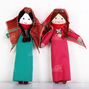 عروسک پارچه‏ ای دست دوز‏  ‏‏رنگ ‏آبی‏ طرح ‏جیران‏ مدل 1606800009