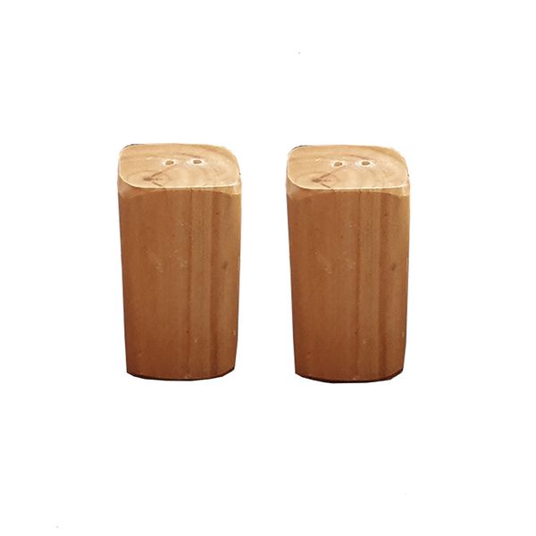 نمکدان چوبی مدل یاس مجموعه دو عددی