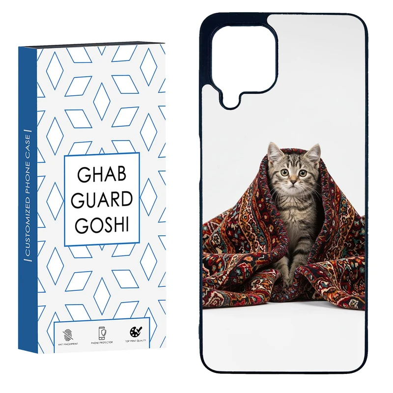کاور قاب گارد گوشی طرح گربه ایرانی کد FB-1073 مناسب برای گوشی موبایل سامسونگ GALAXY A12 / M12