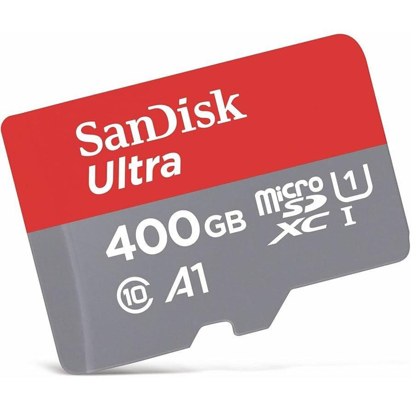 کارت حافظه SDSQUA4 سن دیسک مدل Ultra A1 کلاس 10 استاندارد UHS-I سرعت 120MBps ظرفیت 400 گیگابایت
