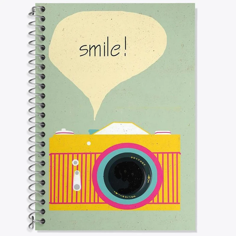 دفتر لغت 50 برگ خندالو مدل دوربین کد 1770