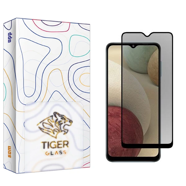 محافظ صفحه نمایش حریم شخصی تایگر گلس مدل SAM2 مناسب برای گوشی موبایل سامسونگ Galaxy A12 Nacho