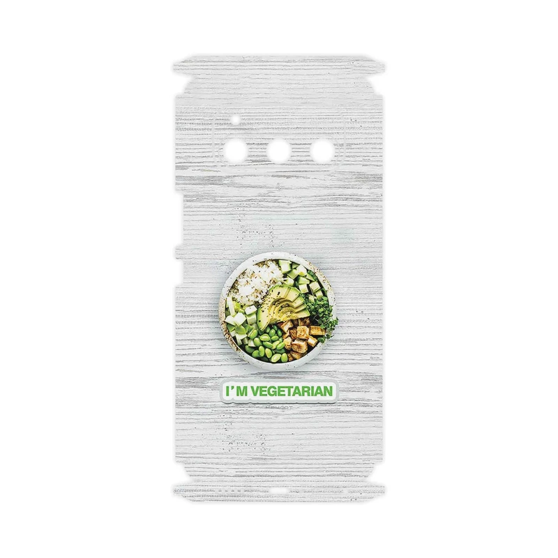 برچسب پوششی ماهوت مدل Im_vegetarian-FullSkin مناسب برای گوشی موبایل داریا Bond 5G