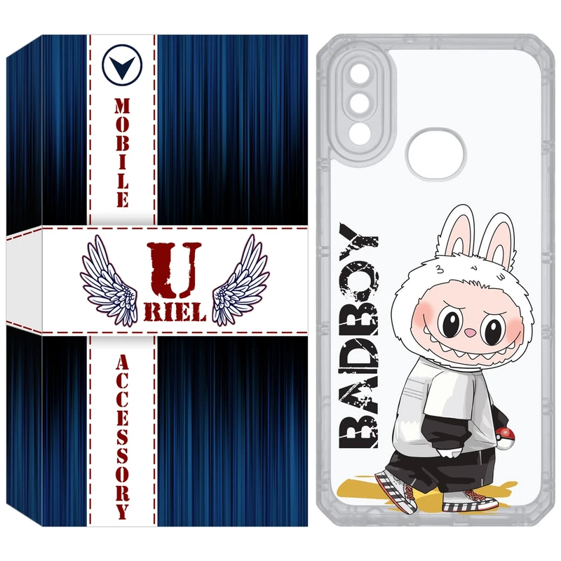 کاور یوریل مدل Clear کد 103 طرح لبوبو Labubu مناسب برای گوشی موبایل سامسونگ Galaxy A10S / M10S