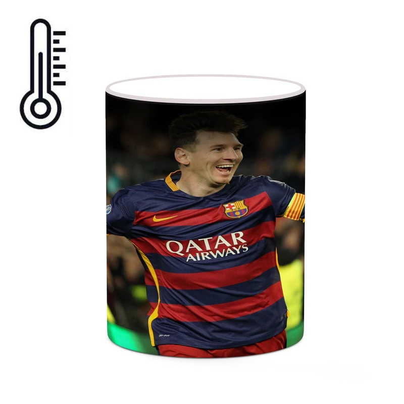 ماگ حرارتی کاکتی طرح Leo Messi لئو مسی مدل mgh42566