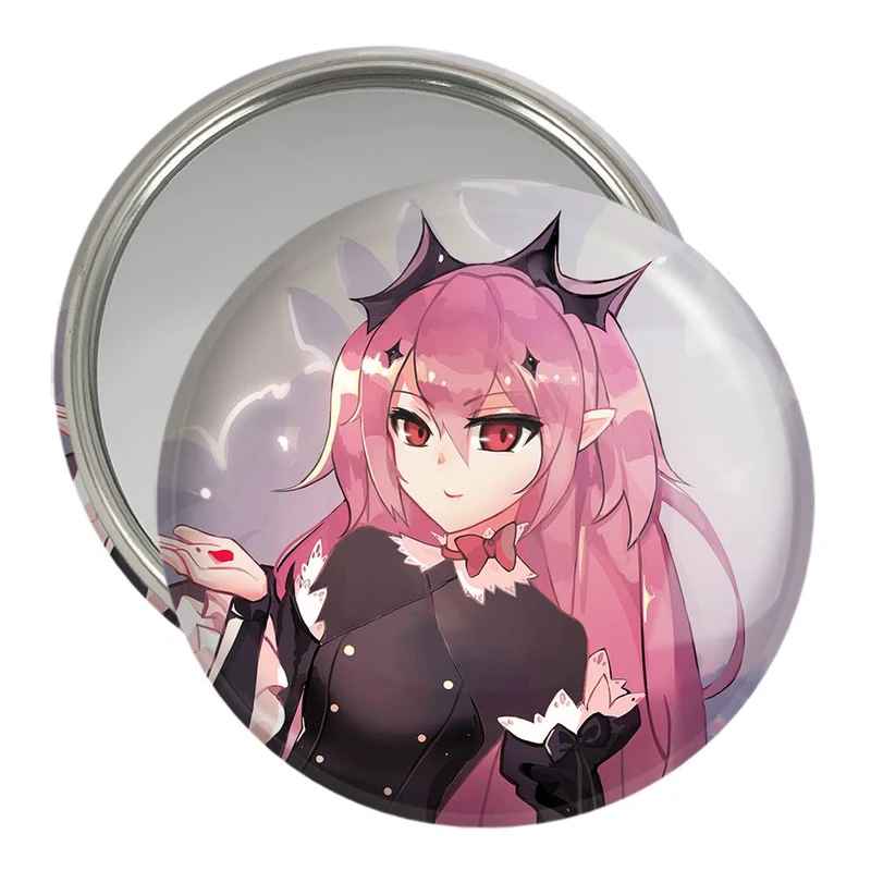 آینه جیبی خندالو مدل کورل تپس انیمه اسرافیل پایانی  کد 12655