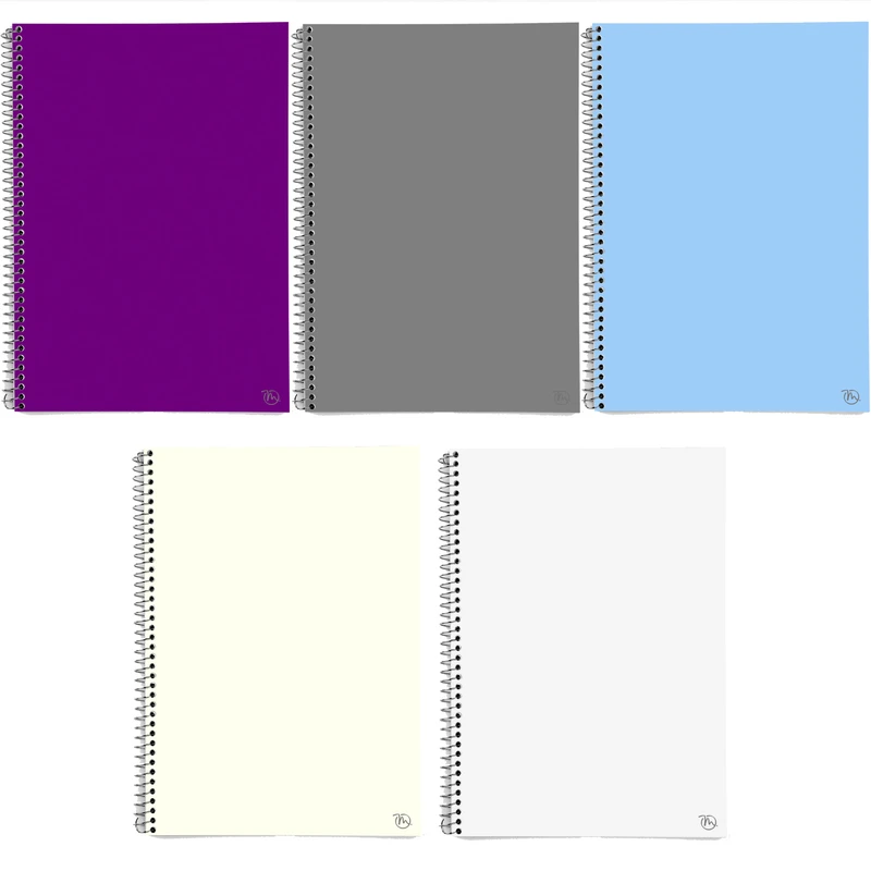 دفتر مشق 50 برگ مدوپد طرح ساده کد BD10077 مجموعه 5 عددی