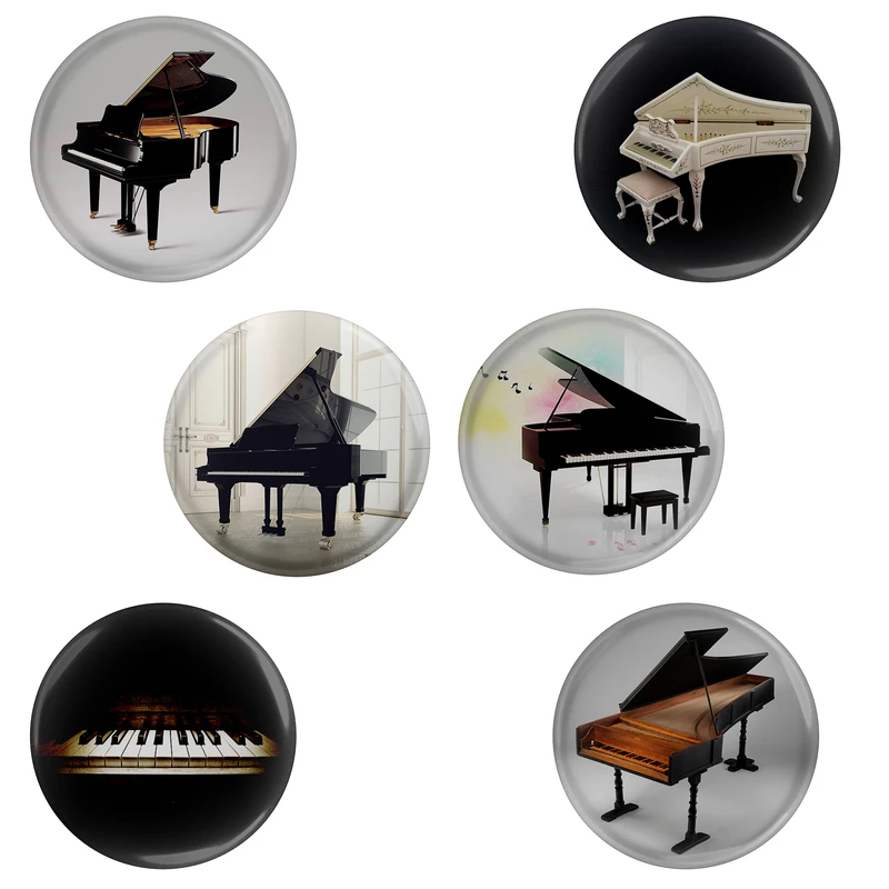 پیکسل مدل ساز موسیقی پیانو S1-6 مجموعه 6 عددی