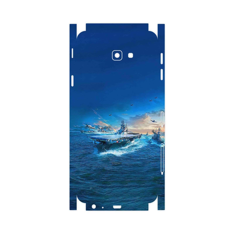 برچسب پوششی ماهوت مدل Warship-FullSkin مناسب برای گوشی موبایل سامسونگ Galaxy J4 Plus