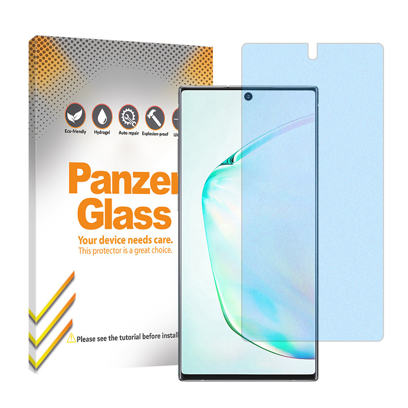 محافظ صفحه نمایش مات آنتی بلو پنزر گلس مدل Resistant مناسب برای گوشی موبایل سامسونگ Galaxy Note10 Plus