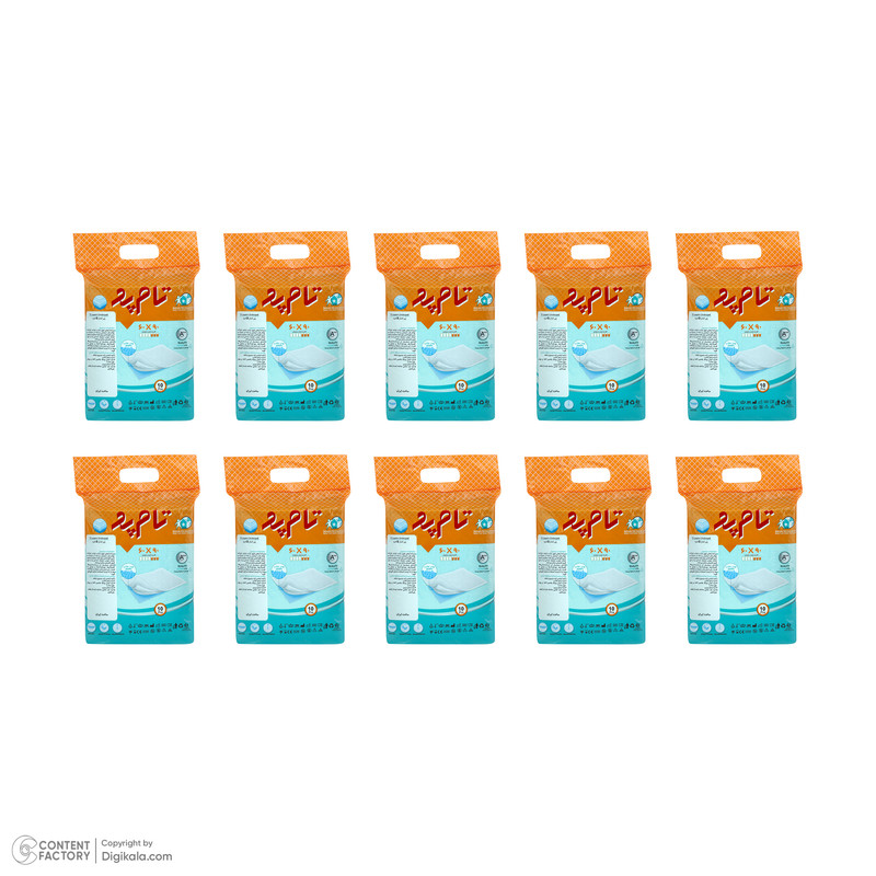 زیر انداز بیمار تام پد مدل 60905 بسته 10 عددی