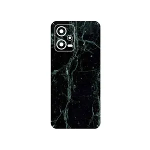 MAHOOT Graphite_Green_Marble Cover Sticker for Xiaomi Redmi Note 12 5G