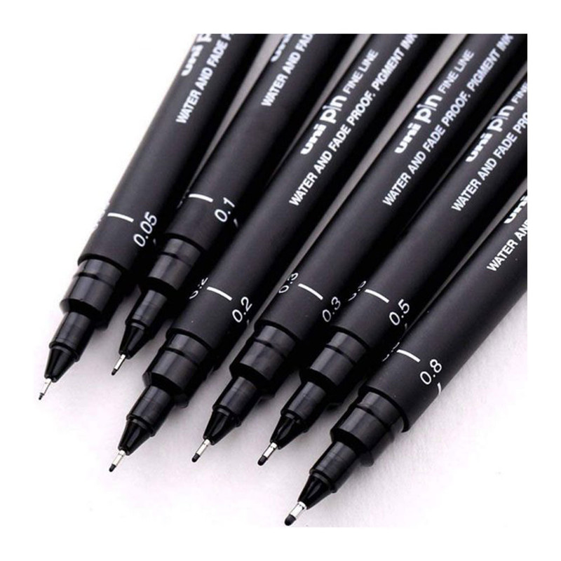 راپید یونی بال مدل fineliner مجموعه 6 عددی