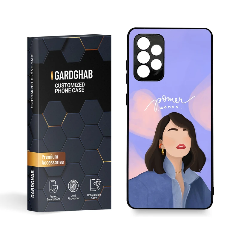 کاور گارد قاب مدل دخترانه مناسب برای گوشی موبایل سامسونگ Galaxy A72