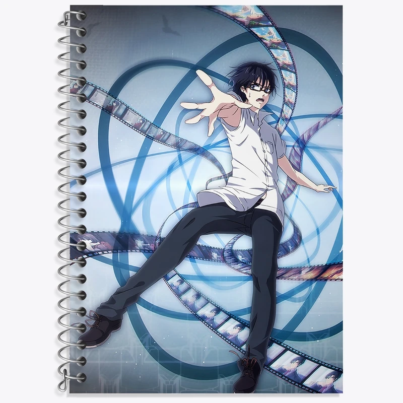 دفتر لغت 50 برگ خندالو طرح ساتورو انیمه اریزد کد 32218