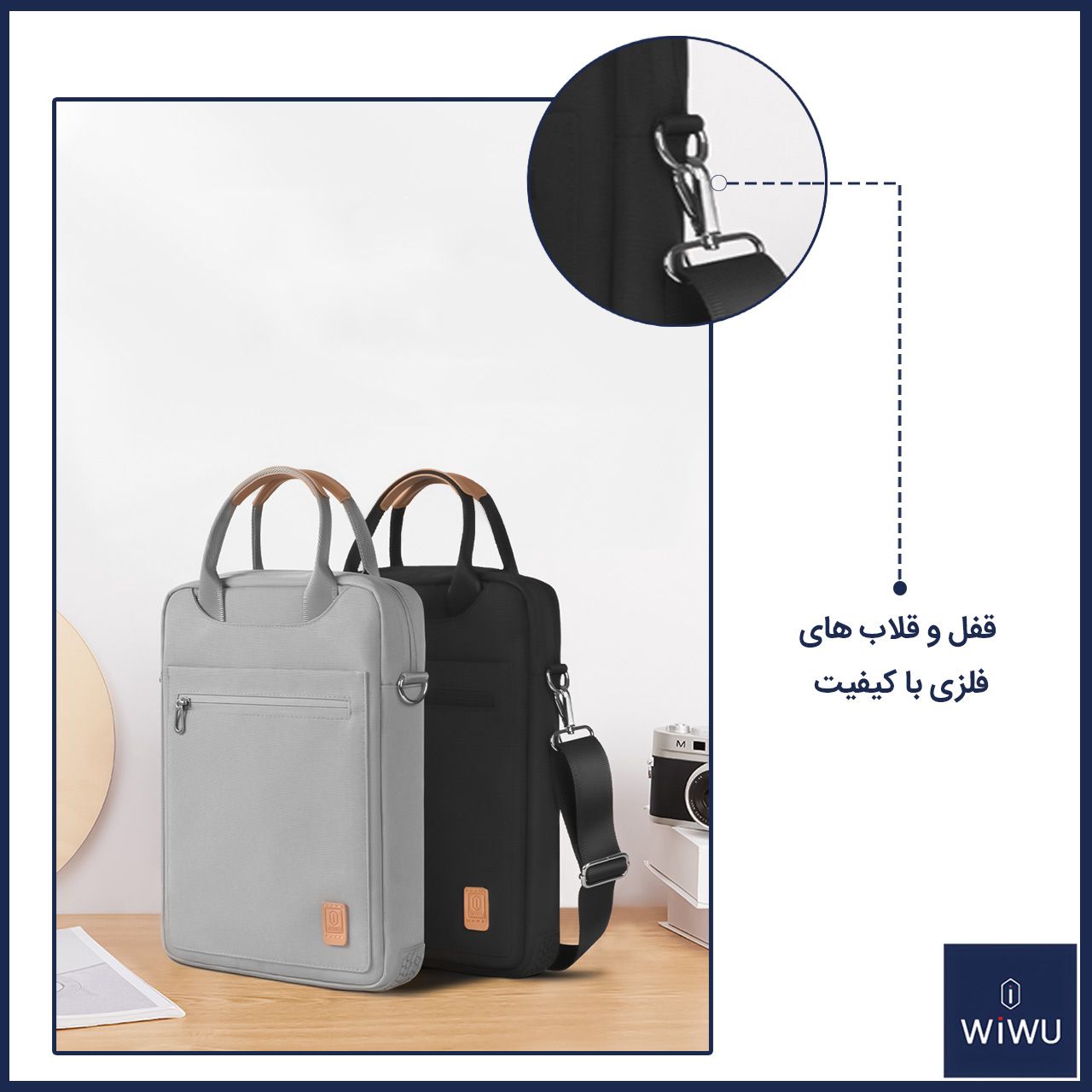 کیف رودوشی مردانه ویوو مدل Pioneer Tablet Bag GM4027  -  - 9
