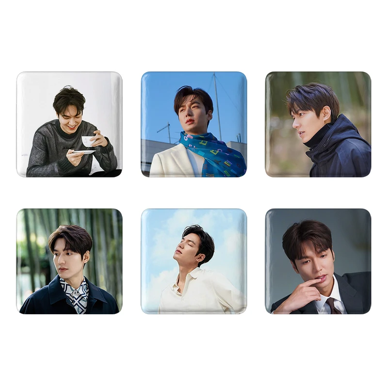 مگنت خندالو طرح لی مین هو Leemin ho کد 1241B مجموعه 6 عددی