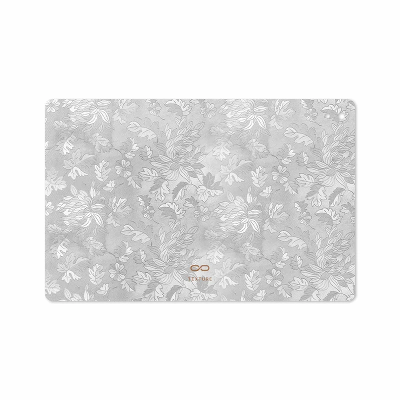 برچسب پوششی ماهوت مدل Silver-Wildflower مناسب برای تبلت هوآوی Mediapad M6 10.8 2019