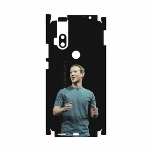 MAHOOT Mark Zuckerberg-FullSkin Cover Sticker for Motorola One Hyper