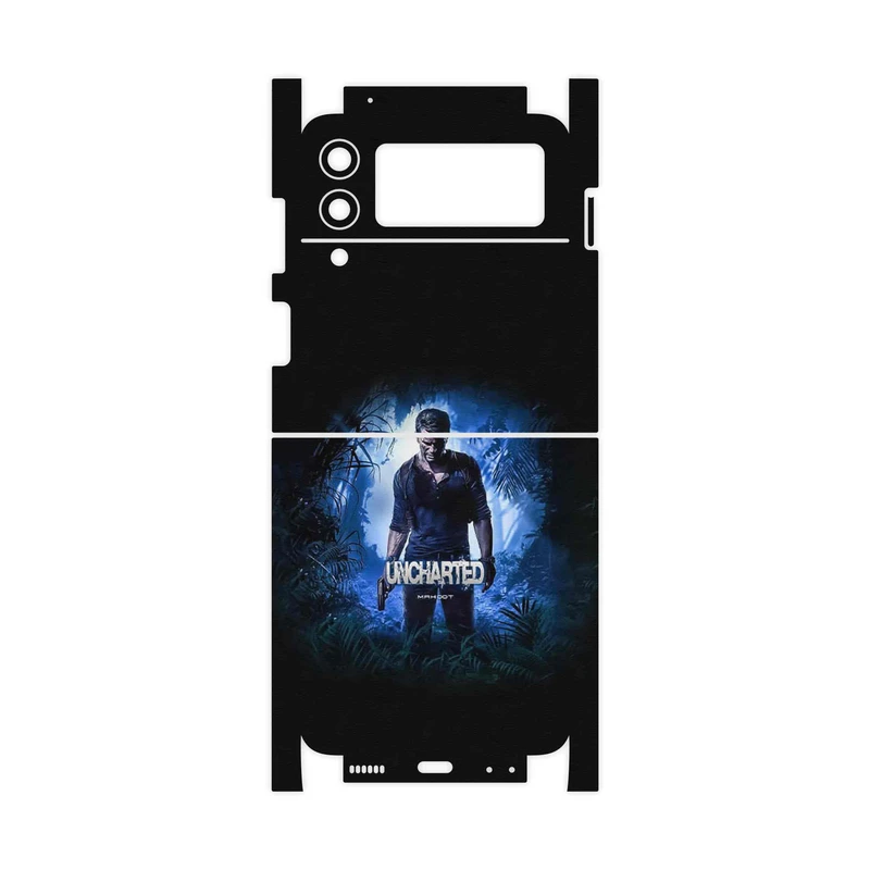 برچسب پوششی ماهوت مدل Uncharted Game Series-FullSkin مناسب برای گوشی موبایل سامسونگ Galaxy Z Flip3 5G