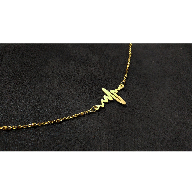 پابند زنانه طرح ضربان کد 01 پابند زنانه طرح ضربان کد 01