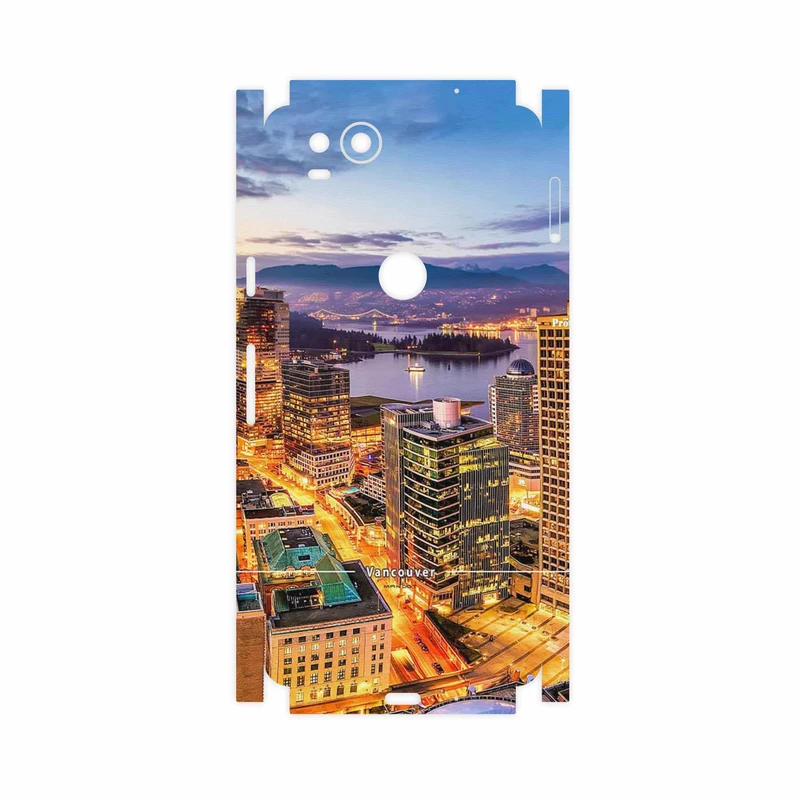 برچسب پوششی ماهوت مدل City of Vancouver-FullSkin مناسب برای گوشی موبایل گوگل Pixel 2