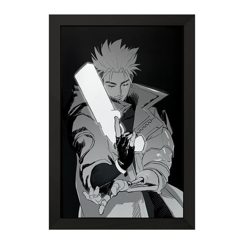 تابلو خندالو مدل وش انیمه تریگان کد 36231