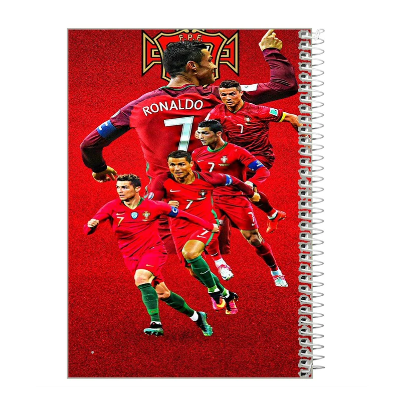 دفتر نقاشی 40 برگ طرح کریس رونالدو کد tr12