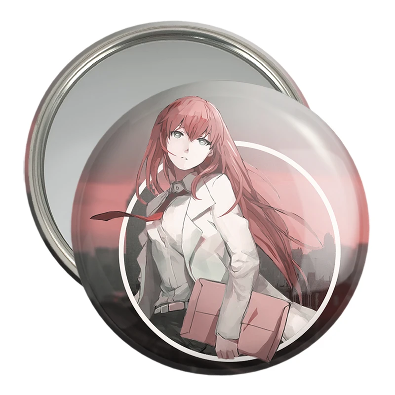 آینه جیبی خندالو مدل کوریسو ماکیسه انیمه اشتاینز گیت  کد 17502