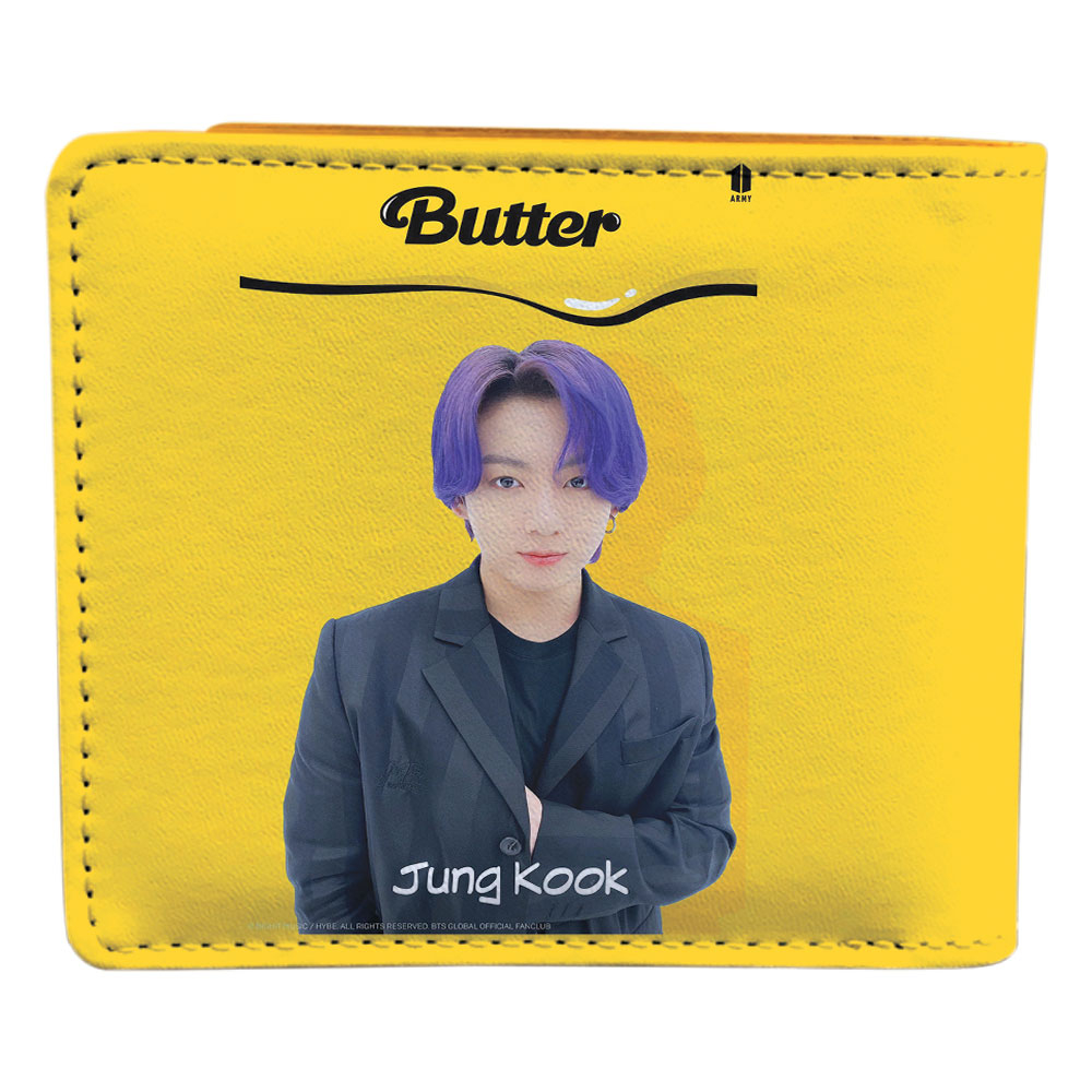 کیف پول مدل BTS Butter 006
