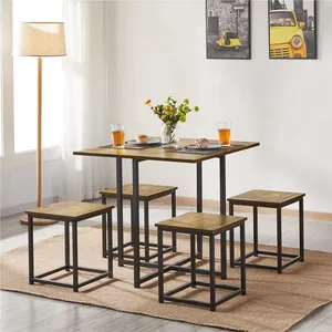 میز و صندلی ناهارخوری 4 نفره مدل breaktable-1