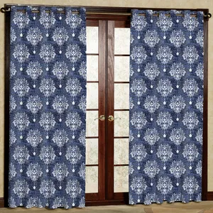   پرده مدل  هازان پانچی کد 102 D سایز 140x200 سانتی متر