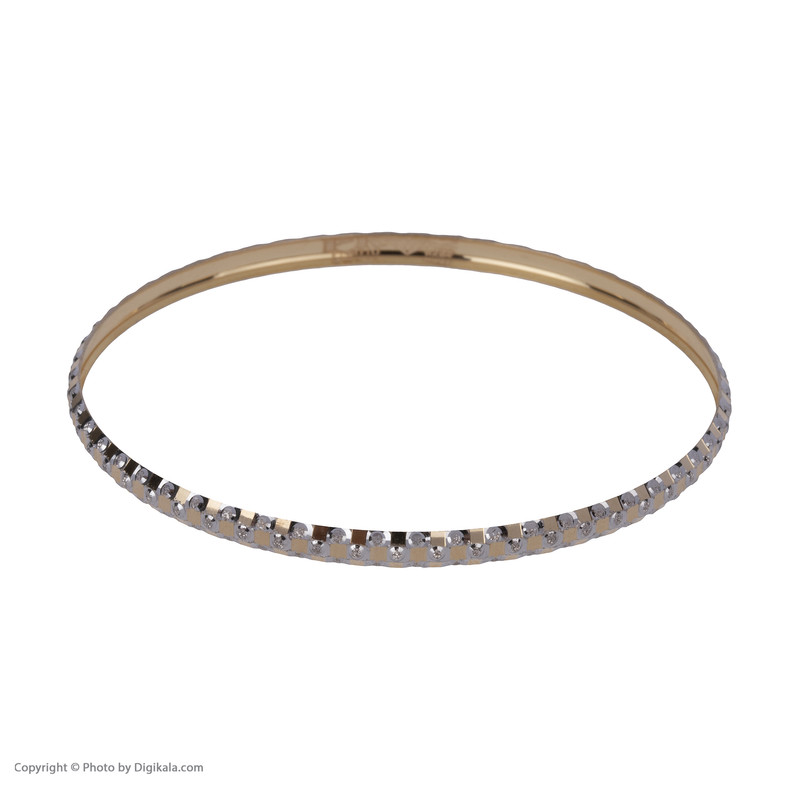 النگو طلا 18 عیار زنانه مدل AL43-W-2 النگو طلا 18 عیار زنانه مدل AL43-W-2