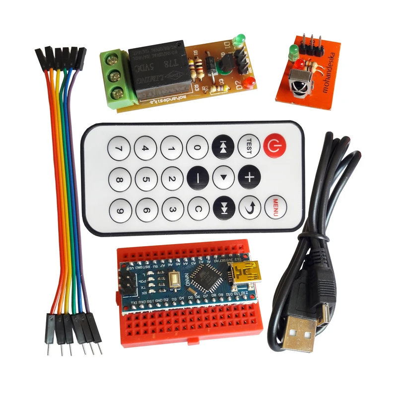 کیت ریموت مادون قرمز مهندسیکا مدل Arduino38IR