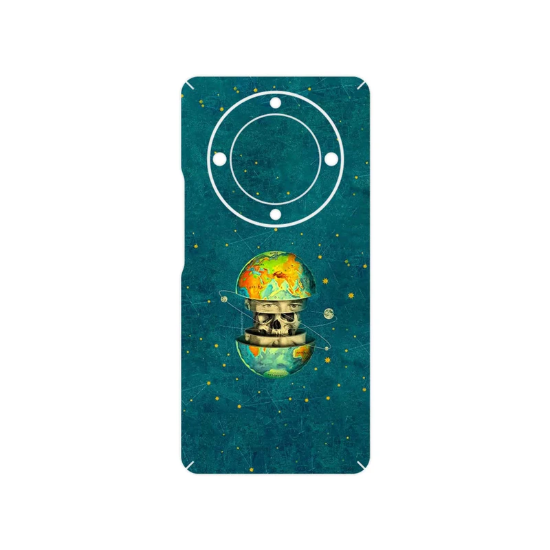 برچسب پوششی ماهوت مدل Collage of Earth Face مناسب برای گوشی موبایل آنر X9a