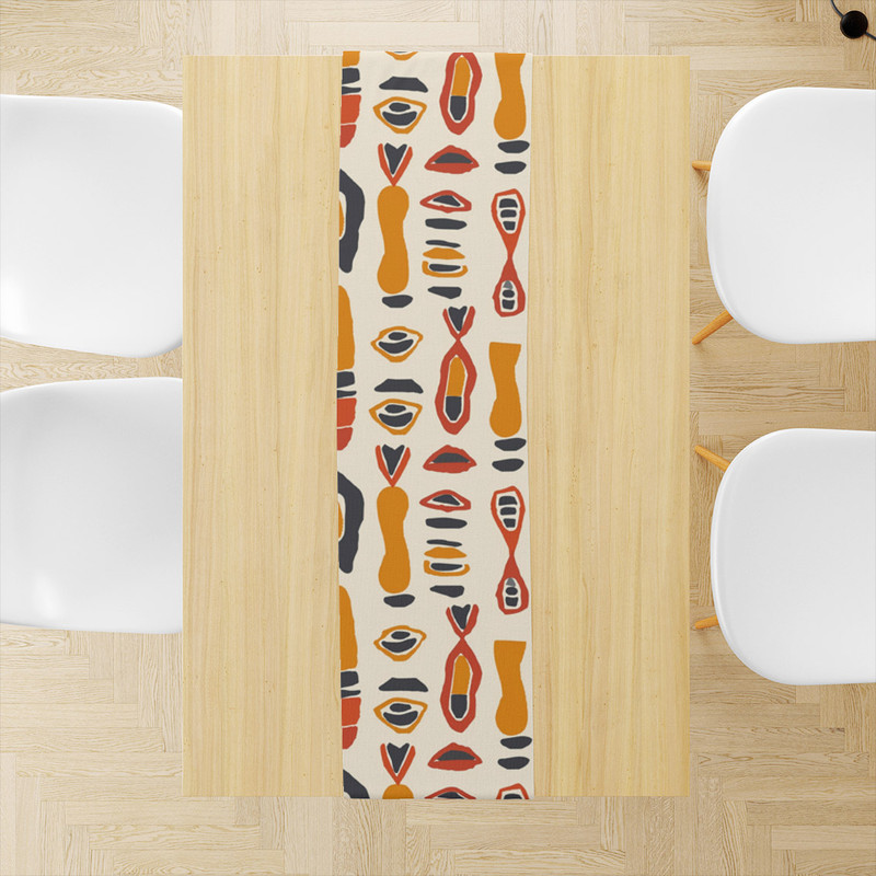 رانر برند رومیزی باز مدل آفریقایی باستان کد 11058