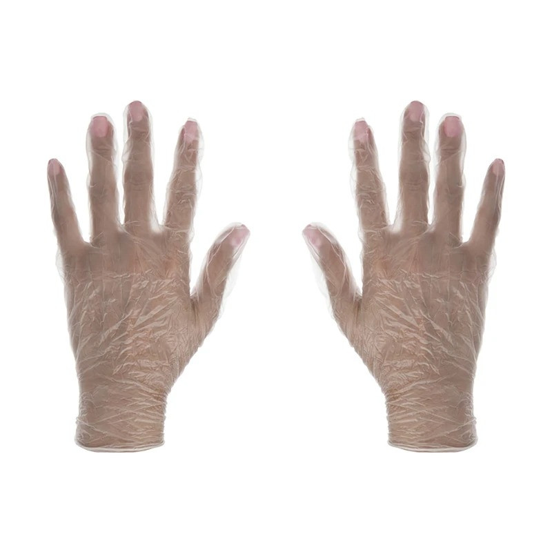 دستکش وینیل حریر مدل گاماتکس لارج بسته 100 عددی
