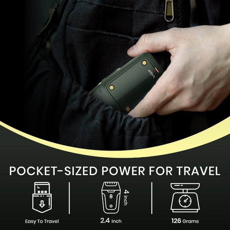 ماشین اصلاح موی صورت وی جی ار مدل V-353، اصلاح به صورت صفر زن، منبع انرژی باتری، تکنولوژی اصلاح به صورت فویلی، به همراه برس تمیزکننده، کابل شارژ و درپوش محافظ -  - 3