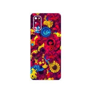 MAHOOT Vector Flower Garden Digital Art Cover Sticker for Realme 7 Pro
