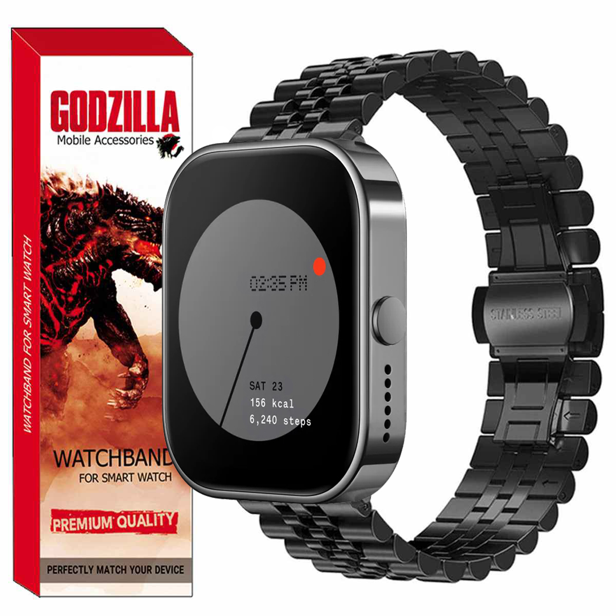 بند گودزیلا مدل 5BID مناسب برای ساعت هوشمند ناتینگ CMF Watch Pro