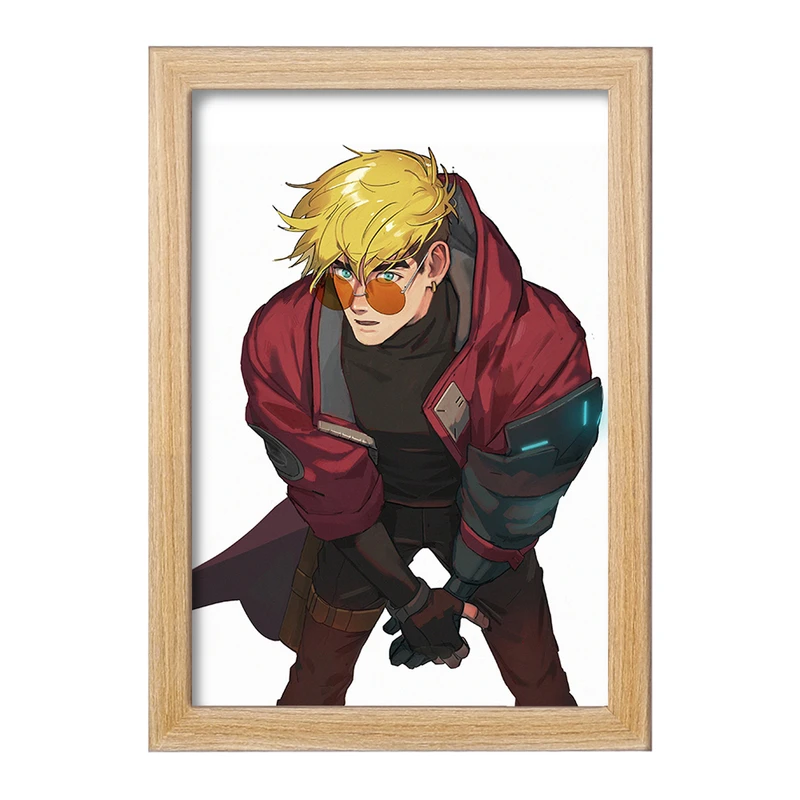 تابلو خندالو مدل وش انیمه تریگان کد 36227