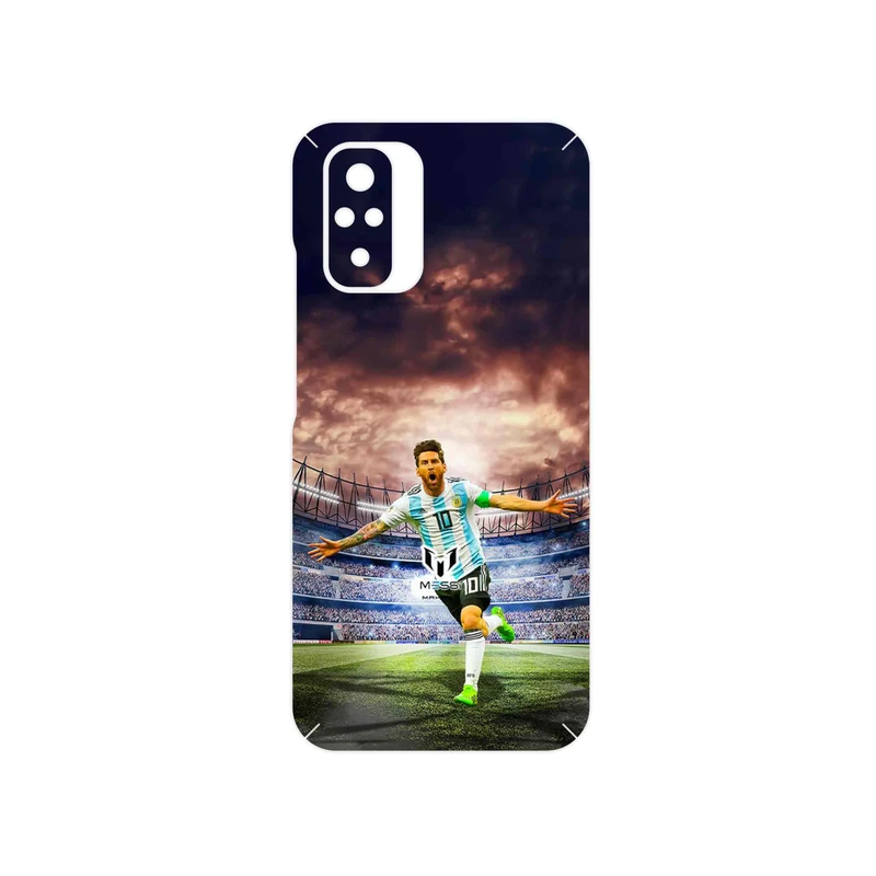 برچسب پوششی ماهوت مدل Lionel Messi 2 مناسب برای گوشی موبایل شیائومی Redmi Note 10