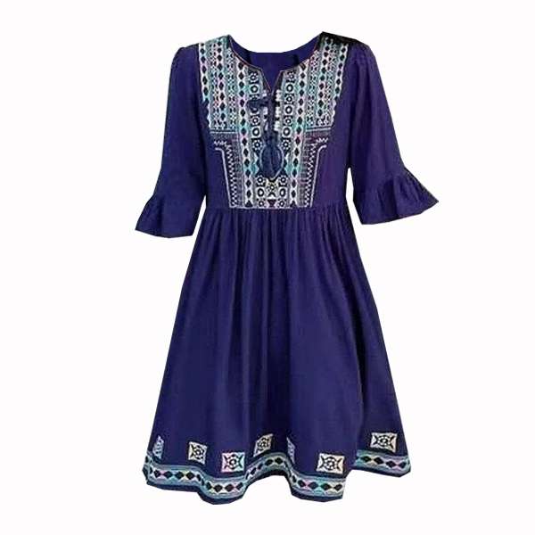 تونیک زنانه مدل گلدوزی