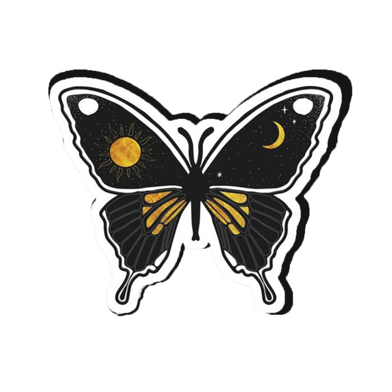 استیکر تزئینی موبایل و تبلت مدل پروانه کد 3440